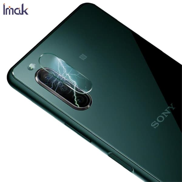 IMAK Kameralinsskydd för Sony Xperia 10 II Svart