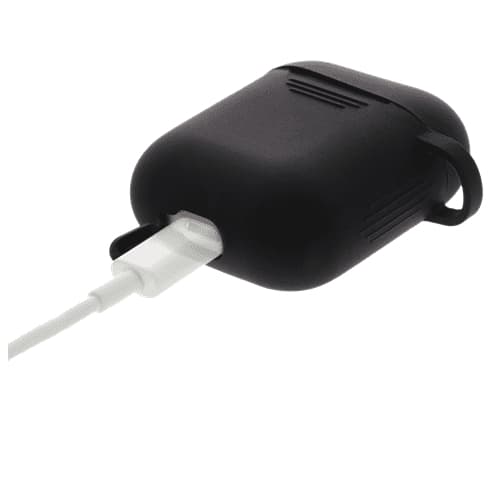 Deltaco Silikonfodral för Apple AirPods - Svart Svart