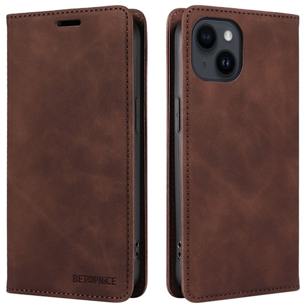 BETOPNICE iPhone 15 cover - Brown