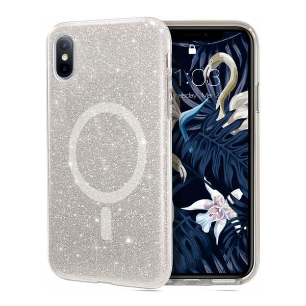 Rvelon Hybrid Magsafe Case for iPhone X and XS - Clear