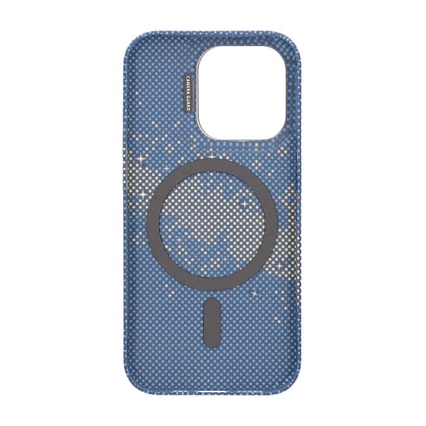 Magsafe Case and Stand for iPhone 15 Pro - Blue and Gold