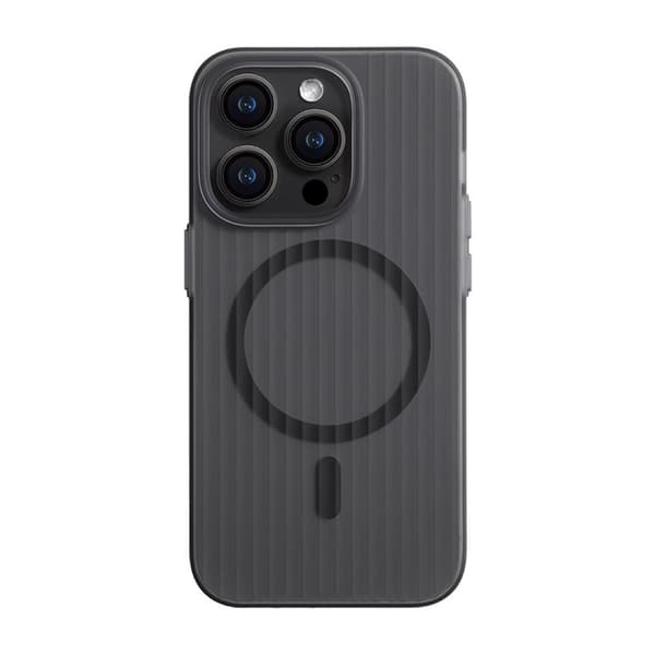 iPhone 15 Pro Mobile Case Corrugated - Black