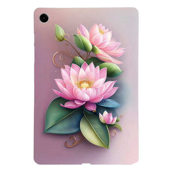 Samsung Galaxy Tab A11 Plus Case with print - Lotus