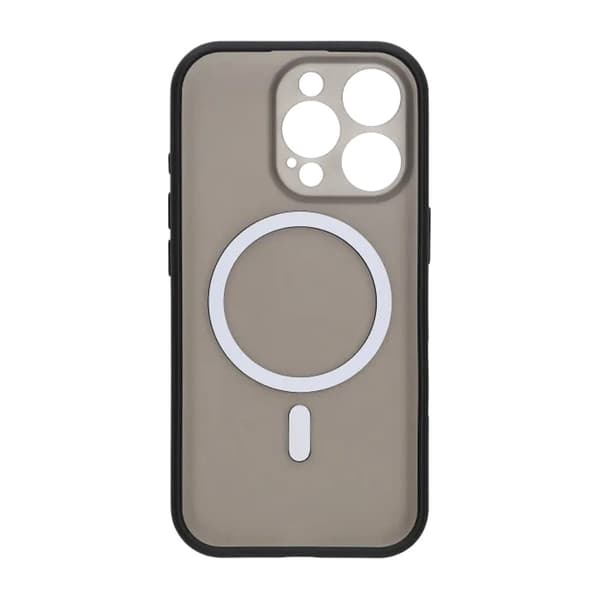 Slimmat MagSafe-skal med kameraskydd för iPhone 16 Pro Max - Svart