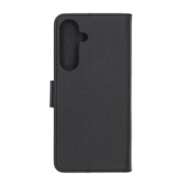 Flip Stand Leather Wallet Case For Samsung S25 FE Black