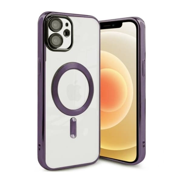 Luxury Phone Case with Magsafe iPhone 11 - Purple
