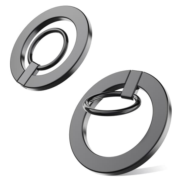 A675 magnetic phone ring holder – black