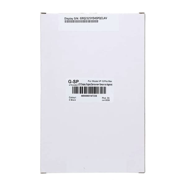 iPhone 13 Pro Max LCD Display Original (Service new+ Sensor run diagnose)