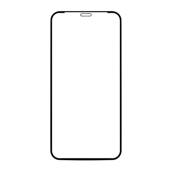Screen Protector iPhone 11/XR - 2.5D High Aluminum Tempered Glass RV Bulk For Frame