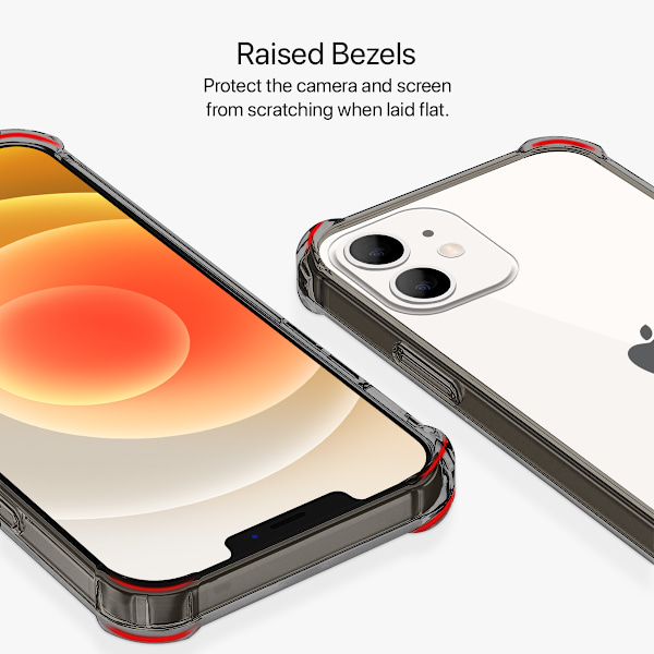 Stöttåligt Mobilskal iPhone 12 Mini - Svart