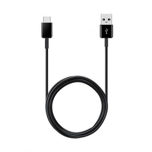 Original Samsung USB till USB-C kabel 2st, 1.5m - Svart Svart