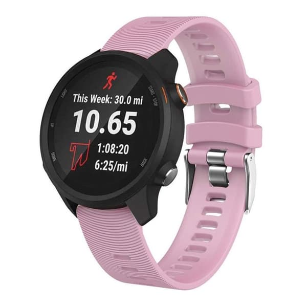 Garmin Forerunner 245 Silicone Watch Band - Pink