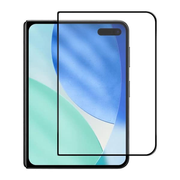 iPhone Duo 380 gule Outer screen High aluminum screen printing full screen tempered film (bulk)