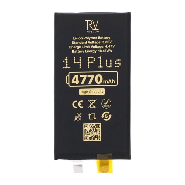 RV Battery cell 515198PL for iPhone 14 Plus, 4770mAh