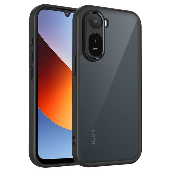 Xiaomi Redmi A7 Pro Case - Transparent Black