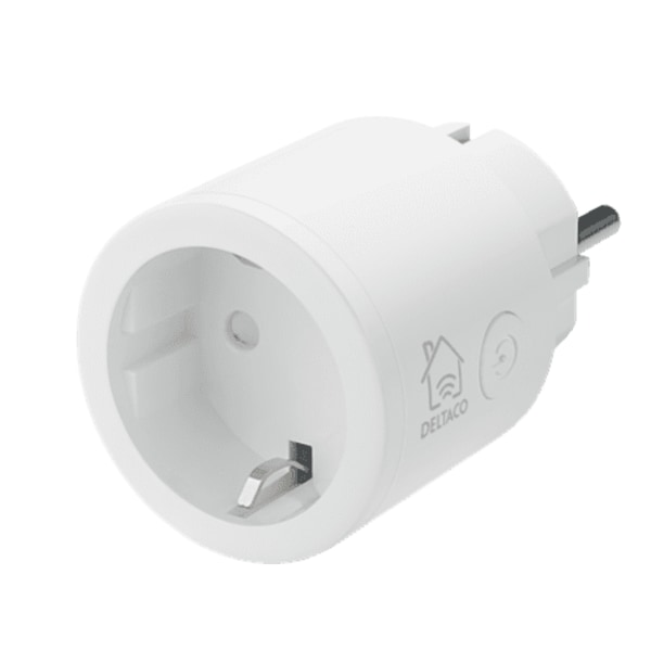 Deltaco Smart Home Smart WiFi Plug 2,4GHz, 10A, 220-240V