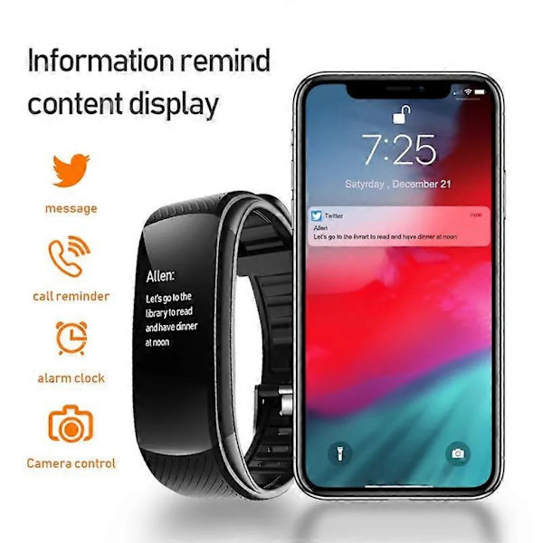 SiGN Fit Smartwatch - Svart