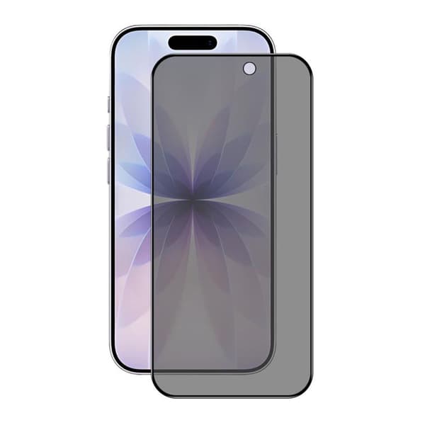 Screen Protector for iPhone 16 Pro /17 – Full Cover Privacy Tempered Glass Rv packing no instlation frame
