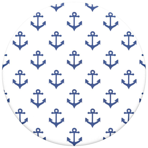 POP SOCKETS Grip with Stand Function - Anchors Away White