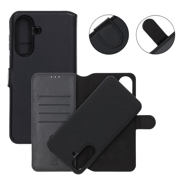 RV Magnetic Wallet Case Samsung A27 Black