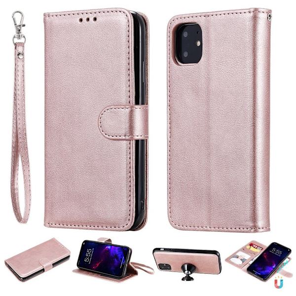 iPhone 11 Cover with Carrying Strap - Rose Gold