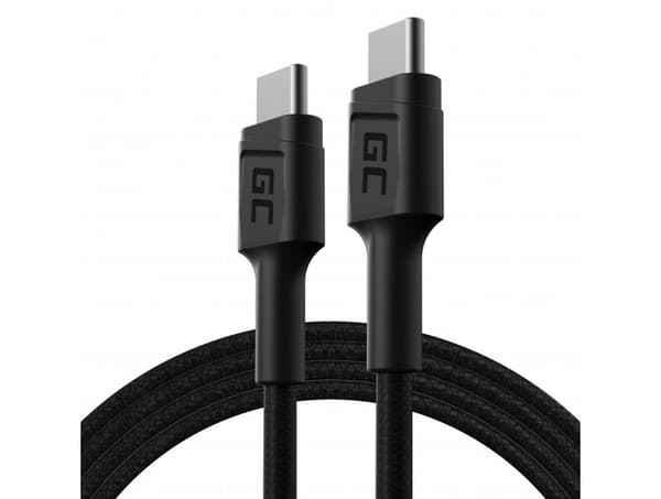 Green Cell Cable PowerStream USB-C 1.2m PD (60W), 480 Mbps, Ultra Charge, QC 3.0