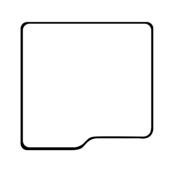 Screen protector Samsung Galaxy Z Flip 7 FE with Aluminum frame - bulk
