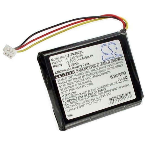 Battery for TomTom One XL