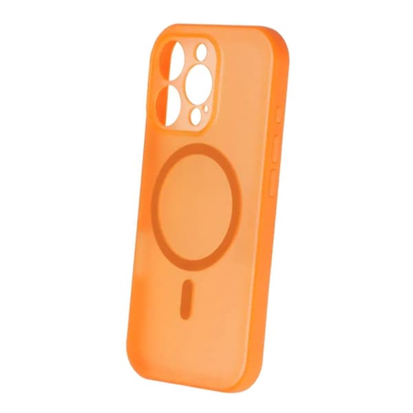 Slimmat MagSafe-skal med kameraskydd för iPhone 16 Pro Max - Orange