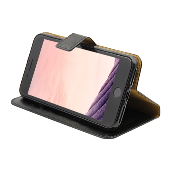iPhone 7/8 Plus Plånboksfodral med Avtagbart Skal - Svart
