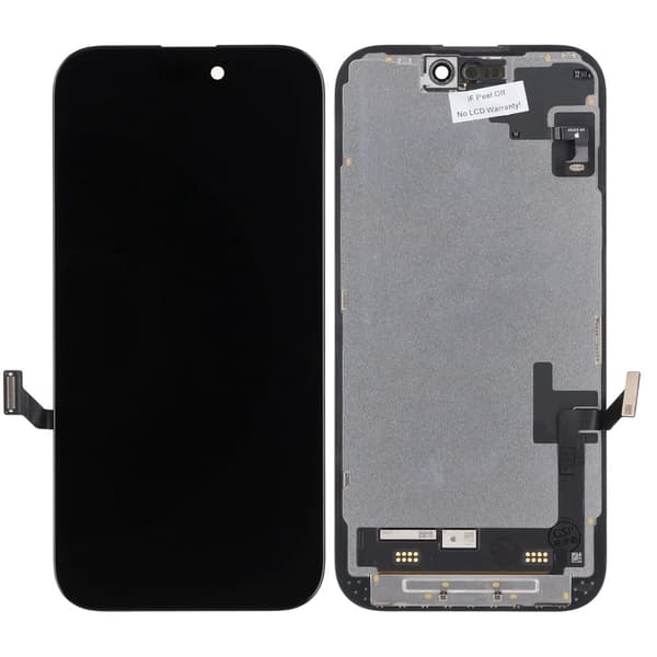 iPhone 15 LCD Display Original Black (Second- hand) with flex have diagnostic pass