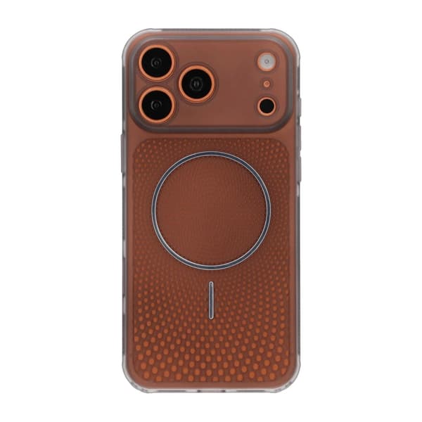 Magnetic Mesh Cooling Phone Case For iPhone 17 Pro/18 Pro Black