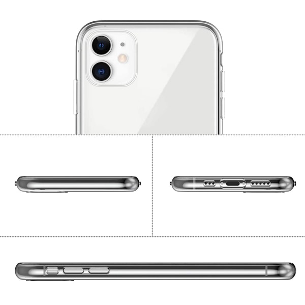iPhone 11 Mobilskal TPU - Transparent