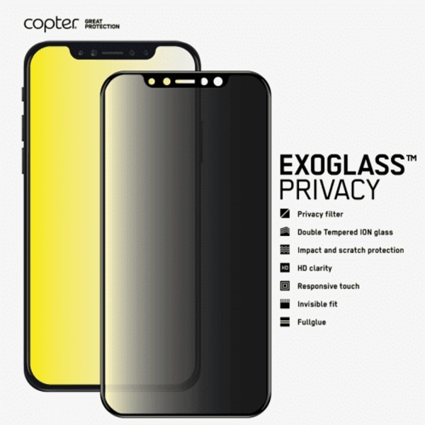 Copter Privacy Glass för iPhone 11 & XR