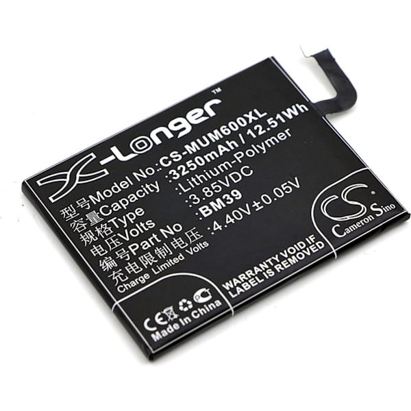Battery for xiaomi mi 6 etc