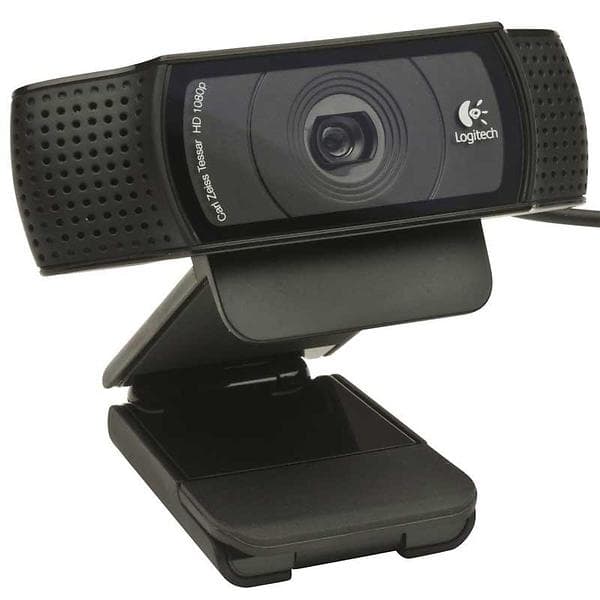 Original Logitech HD Pro Webcam C920 - Svart Svart
