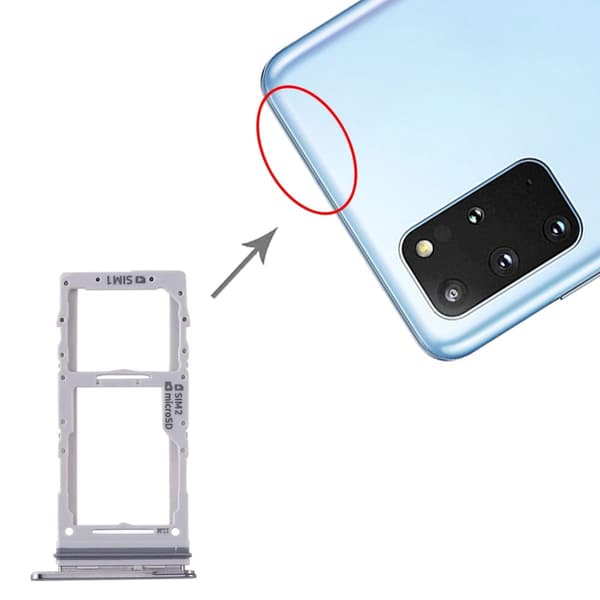Samsung Galaxy S20/S20 5G SIM-Card Holder Cosmic Gray