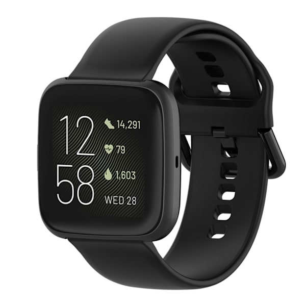 Waterproof Fitbit Versa 2 etc. band - Black