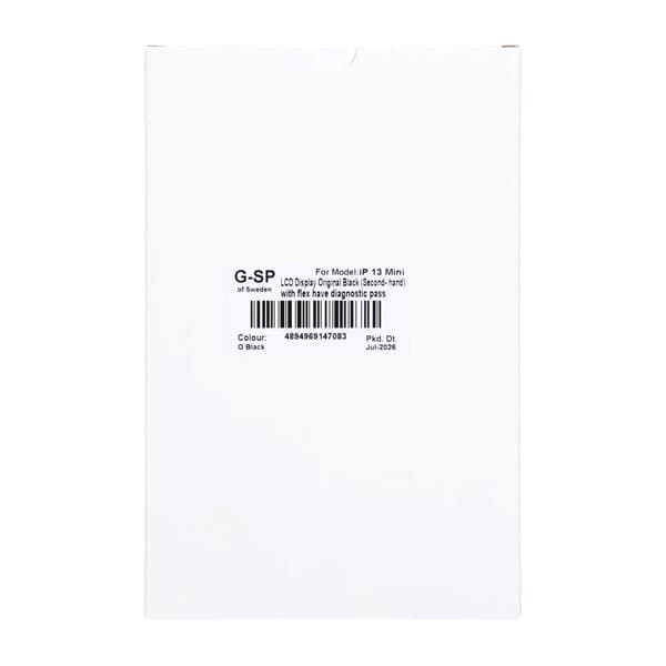 iPhone 13 Mini LCD Display Original Black (Second- hand) with flex have diagnostic pass