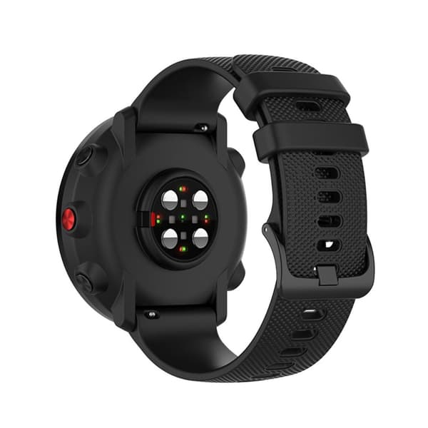 Samsung Gear S3 Classic/Frontier and others Watch Strap Silicone – Black