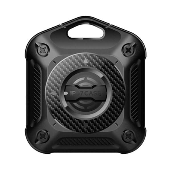 IP67 Waterproof AirTag Locator Case - Black