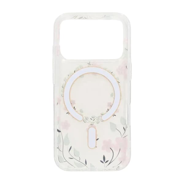 Blommigt Transparent Skal med MagSafe - iPhone 17 Pro Max