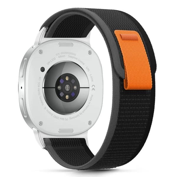 Tech-Protect Nylon Stripe Strap Samsung Galaxy Watch 8/8 Classic - Black