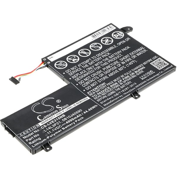 Battery for Lenovo Edge 2 (2-1580) etc