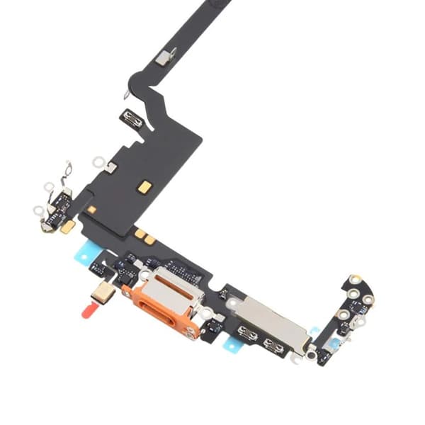 Charging Connector with Flex Cable for iPhone 17 Pro Max - Orange