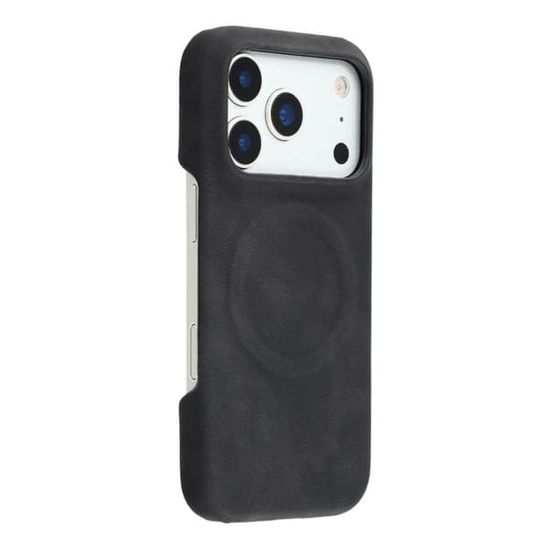 iPhone 18 Pro/17 Pro MagSafe Case PU-leather - Black