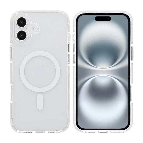 Mobile Case Magnet Double Protection for iPhone 17 - White