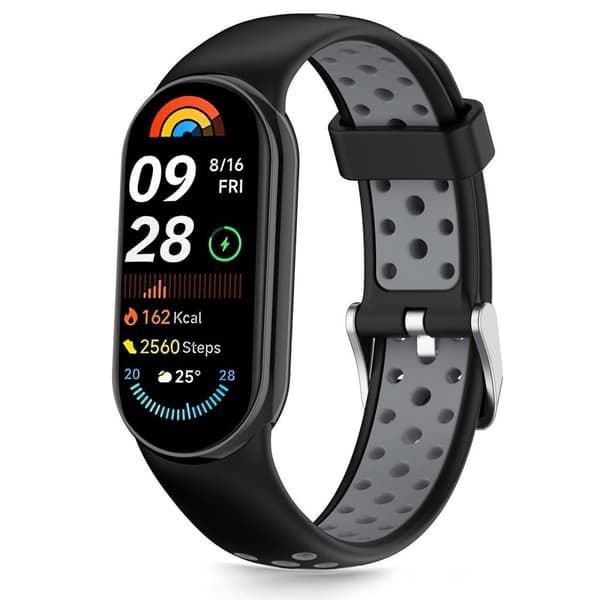 Tech-Protect IconBand Air Watch Strap Xiaomi Smart Band 8/9/10/NFC - Black/Gray