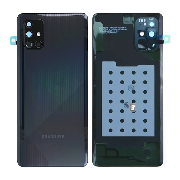 Samsung Galaxy A71 Baksida - Svart