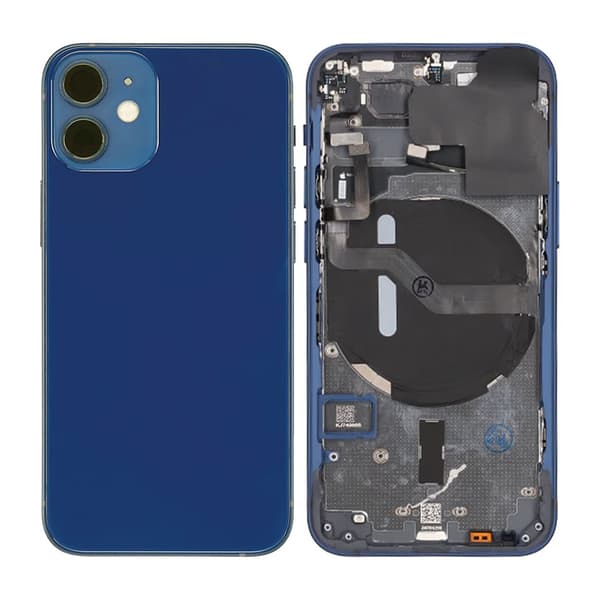 iPhone 12 Mini Back Cover Complete With Small Parts - Blue